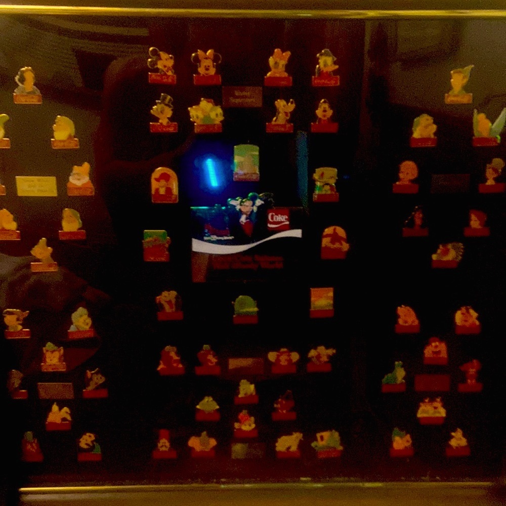 Disney Coca Cola 1986 15th anniversary 60 PC collection